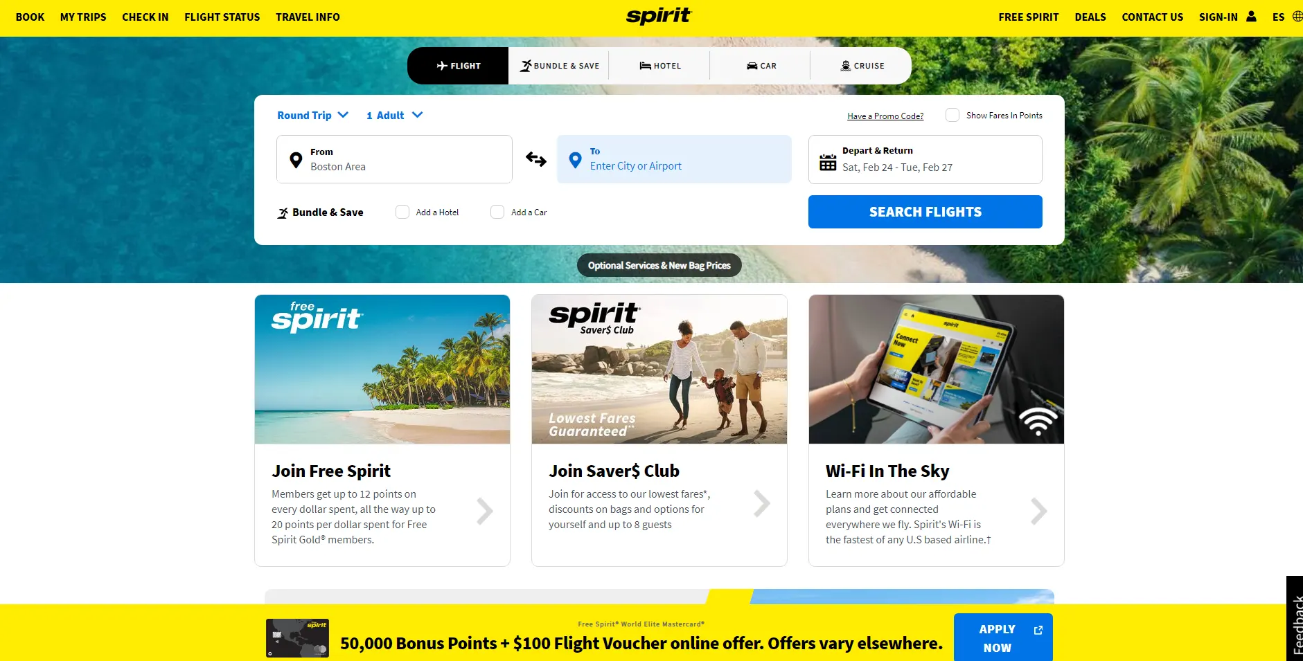 What are the steps to purchase Spirit Airlines points?