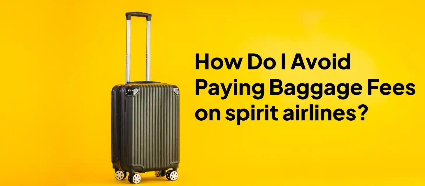 How Do I Avoid Paying Baggage Fees on spirit airlines?