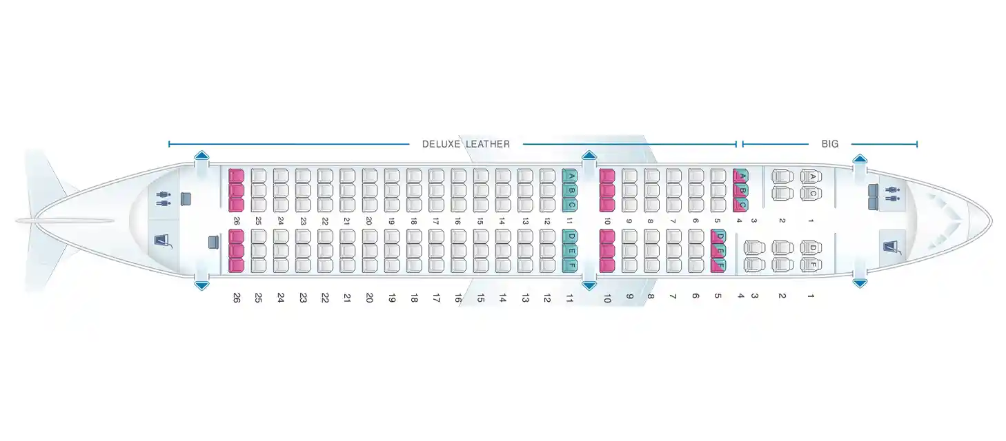 Spirit Airlines A319 Seating Chart Or Map